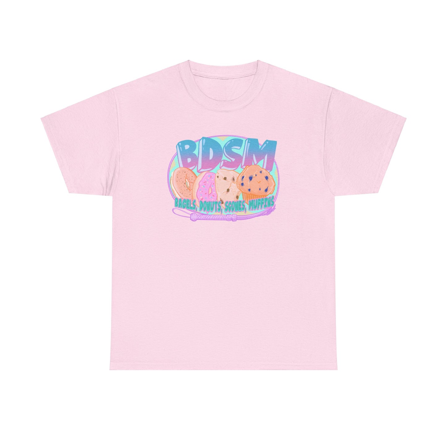 Bagels Donuts Scones Muffins Unisex Heavy Cotton Tee