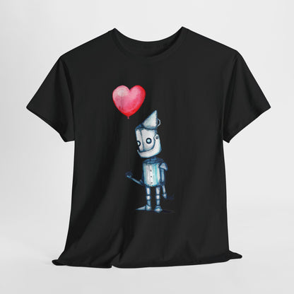 Tinman Gets A Heart Unisex Heavy Cotton Tee