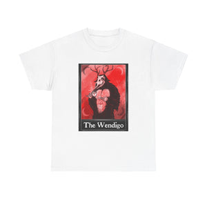 The Wendigo Tarot  (Front & Back Print) Unisex Heavy Cotton Tee