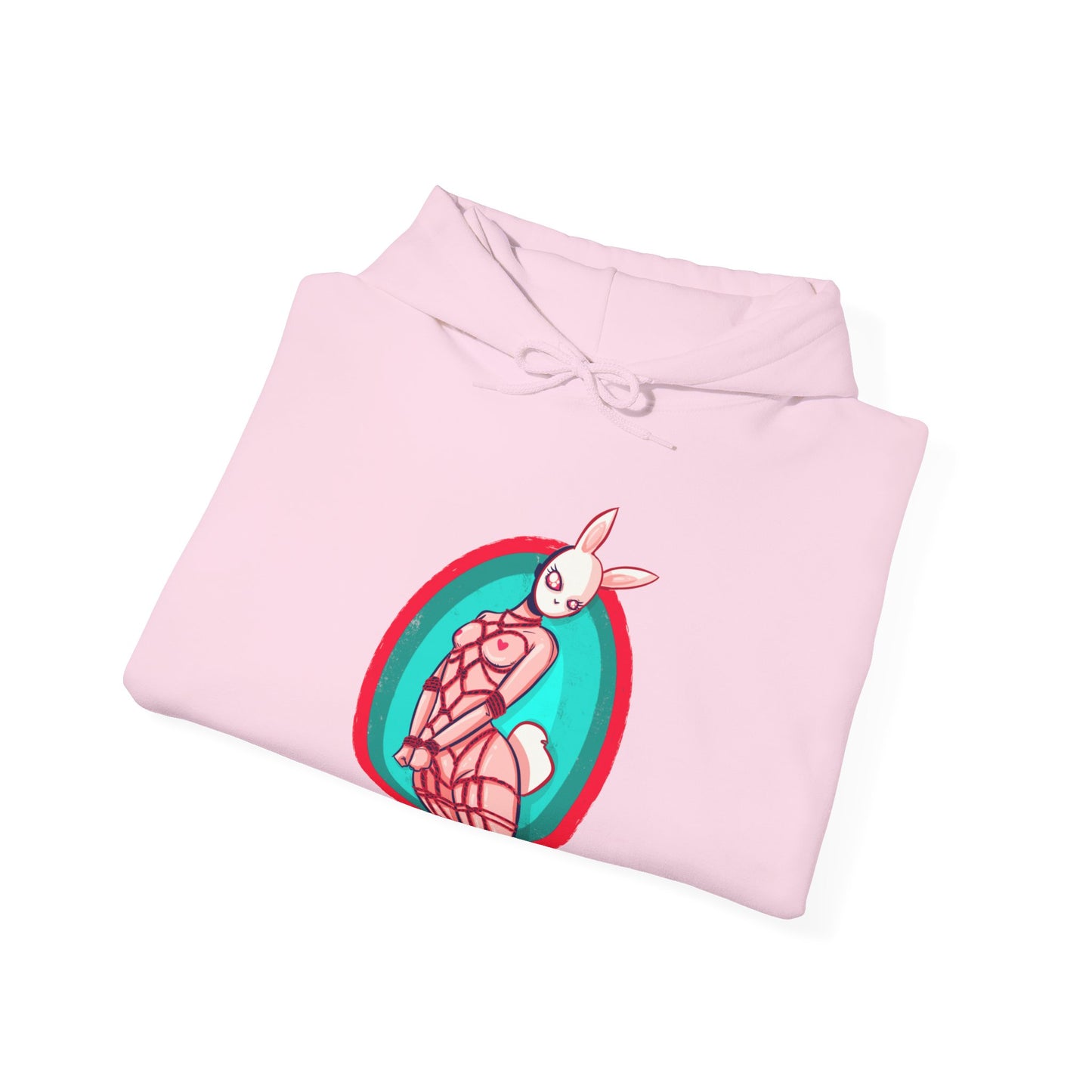 Rope Bunny Unisex Heavy Blend Hooded Sweatshirt
