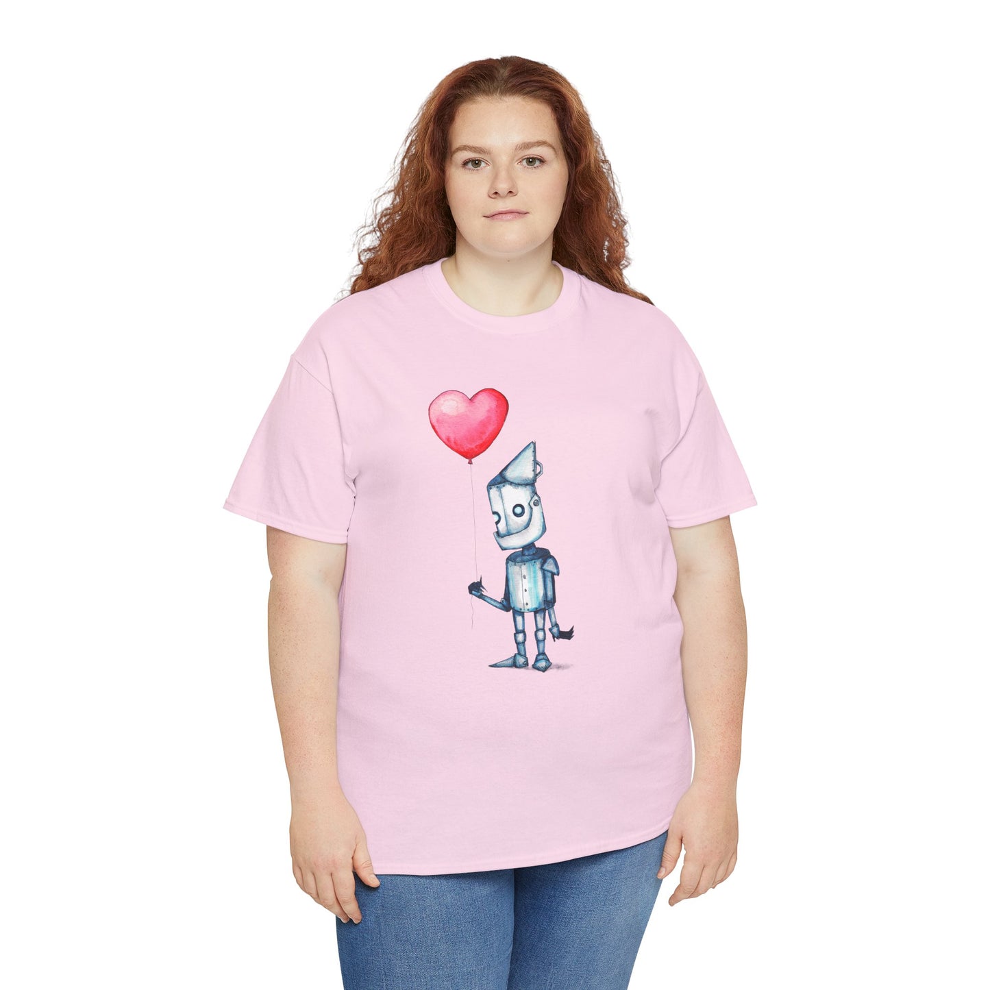 Tinman Gets A Heart Unisex Heavy Cotton Tee