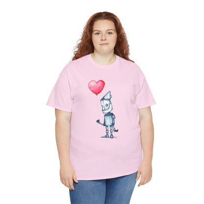 Tinman Gets A Heart Unisex Heavy Cotton Tee