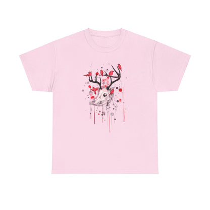 Cervidae Unisex Heavy Cotton Tee