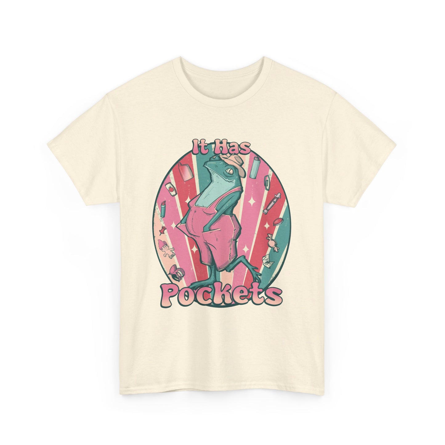 It Has Pockets Unisex Heavy Cotton Tee