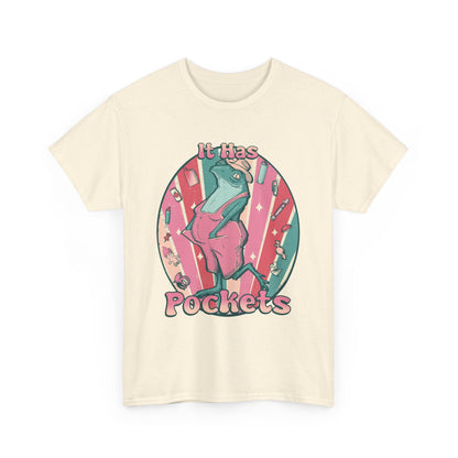 It Has Pockets Unisex Heavy Cotton Tee