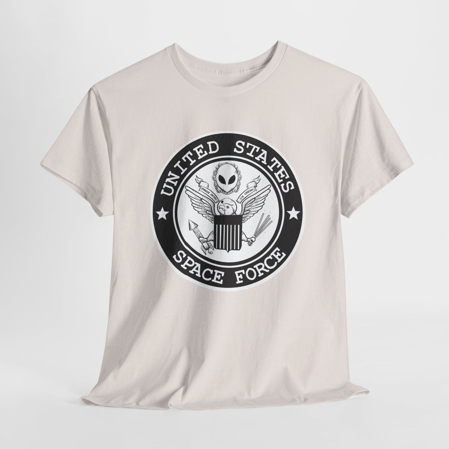 United States Space Force Unisex Heavy Cotton Tee