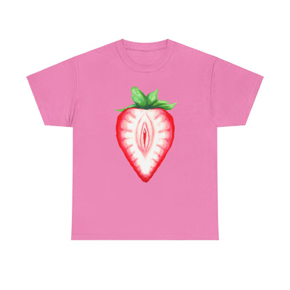 Juicy Strawberry Unisex Heavy Cotton Tee
