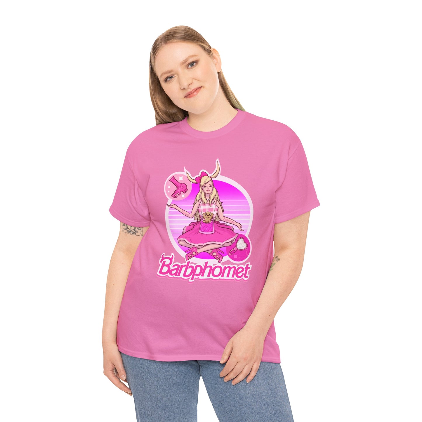 Barbphomet Unisex Heavy Cotton Patreon Tee