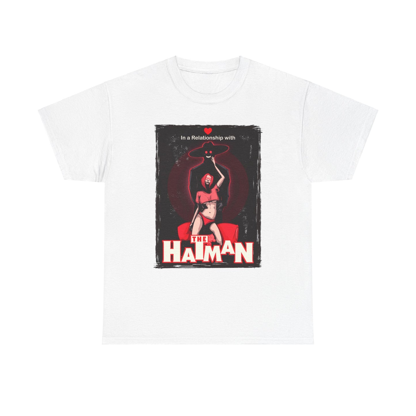 In A Relationship With The Hatman Unisex Heavy Cotton Tee