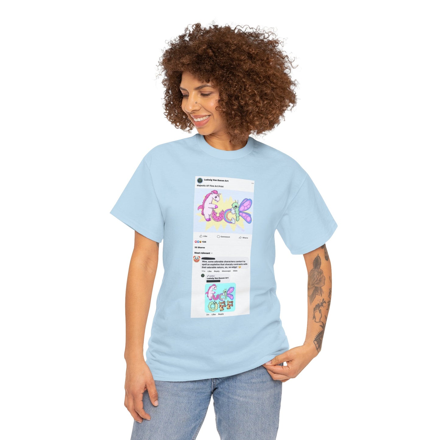 Troll AF Unisex Heavy Cotton Tee