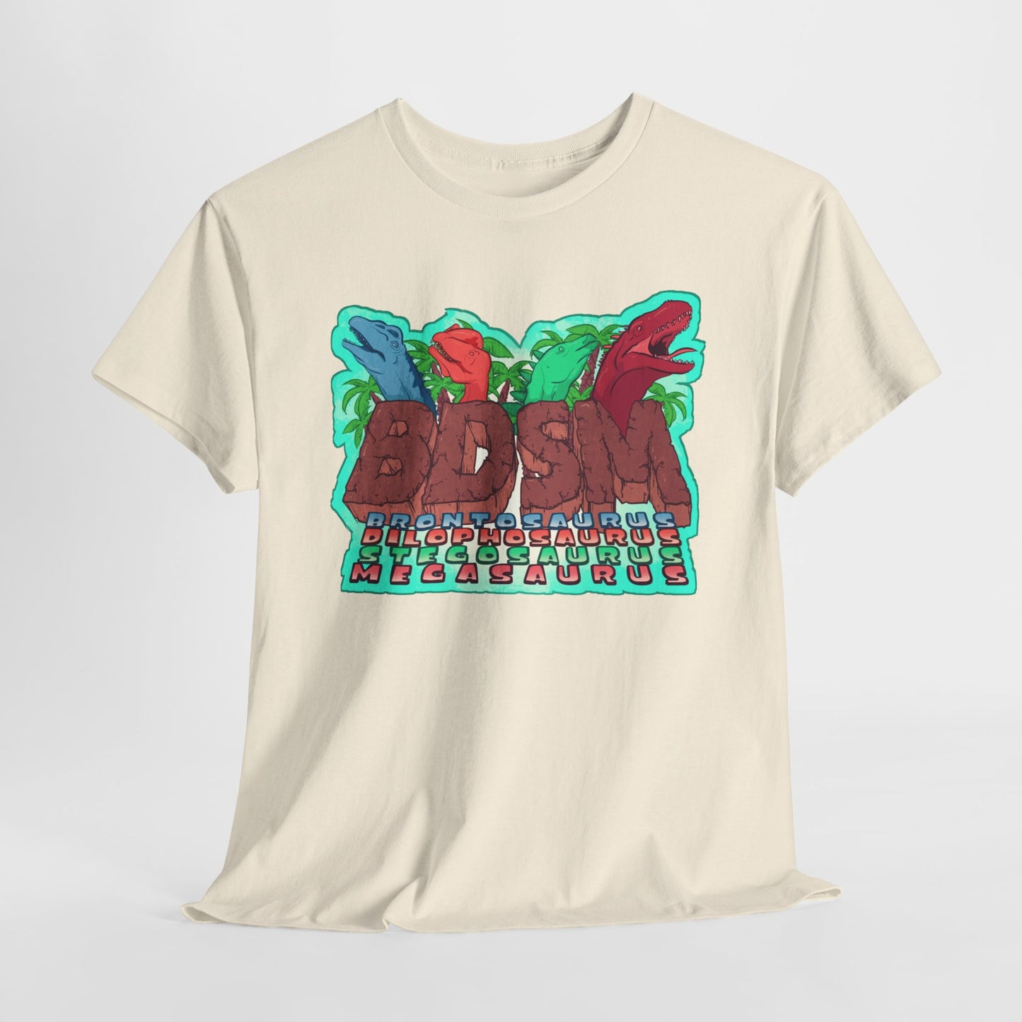 Dinosaurs Unisex Heavy Cotton Tee