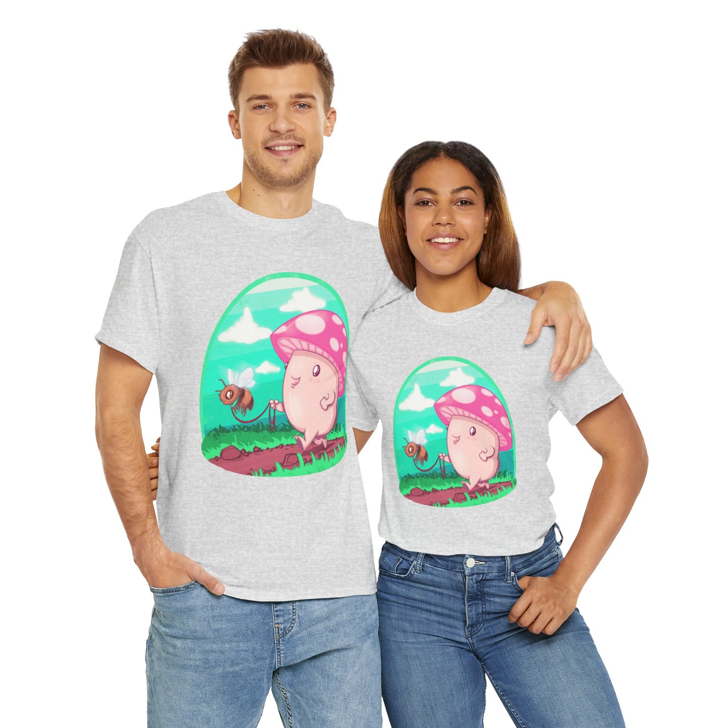Bee Walk Unisex Heavy Cotton Tee
