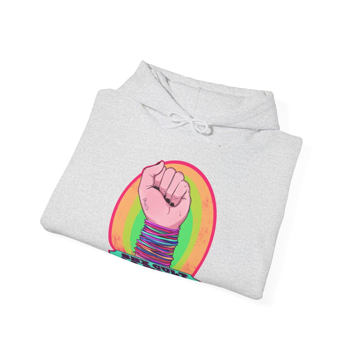 Jelly Bracelets Unisex Heavy Blend Hooded Sweatshirt