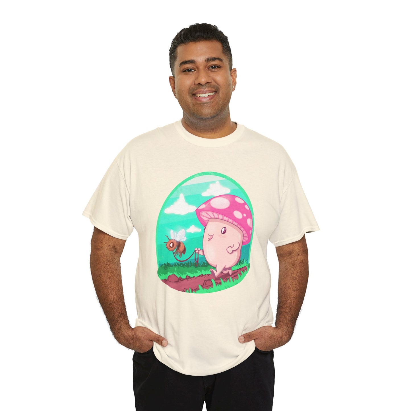 Bee Walk Unisex Heavy Cotton Tee