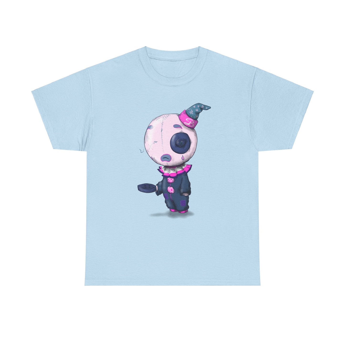 Buttons The Clown Unisex Heavy Cotton Tee