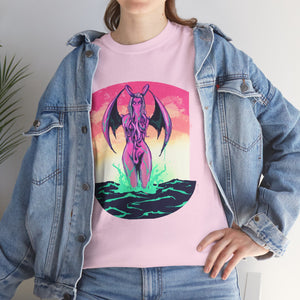 Lady Cthulhu Unisex Heavy Cotton Tee