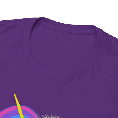 Unicorn Skeleton 2 Unisex Heavy Cotton Tee