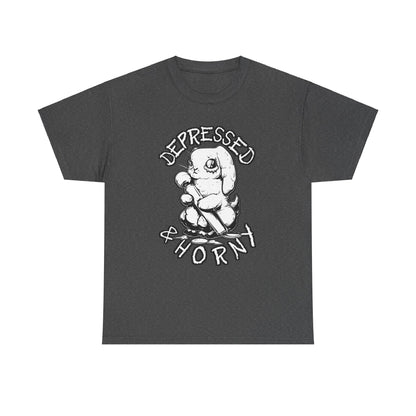 Depressed Bunny Unisex Heavy Cotton Tee