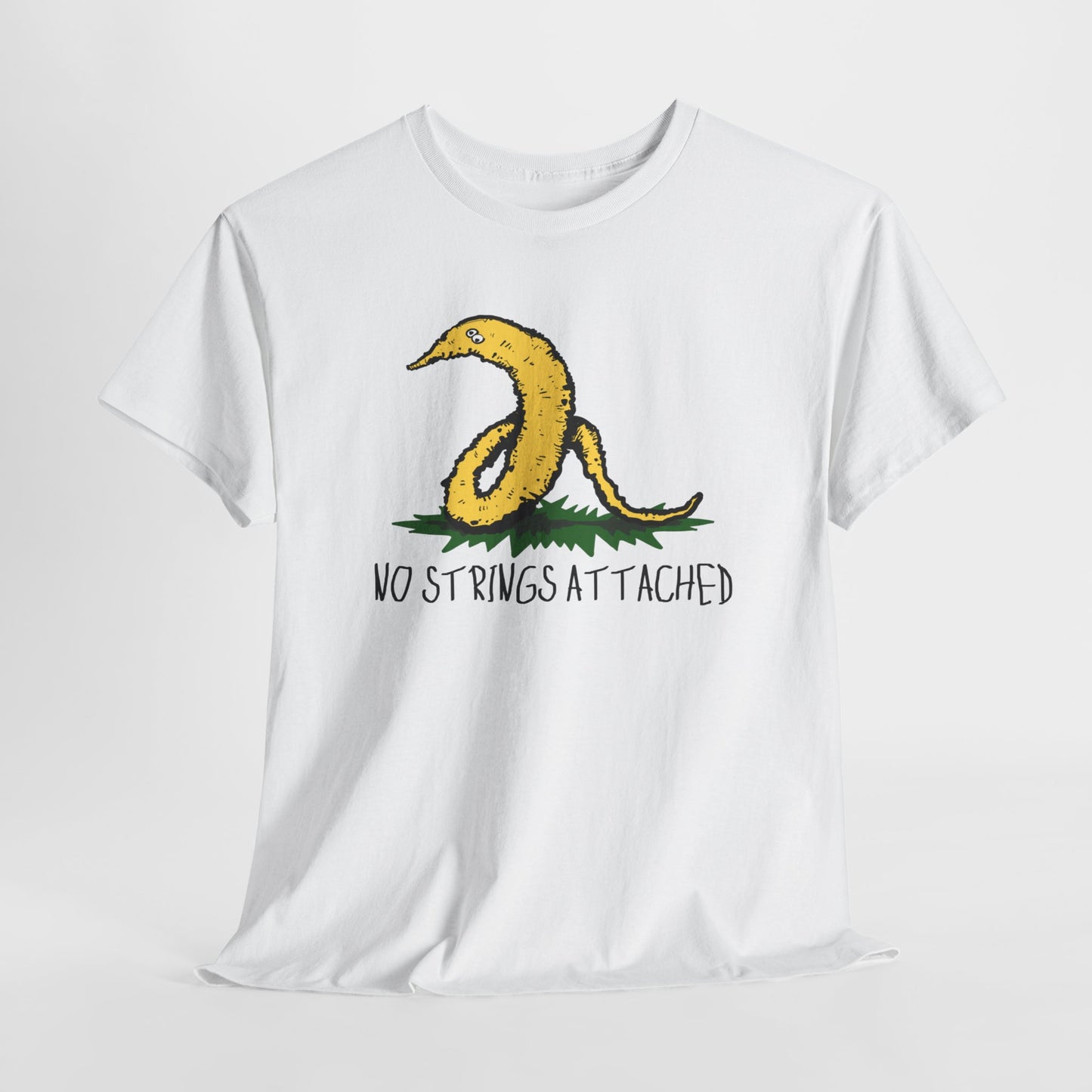 Gadsden Worm Unisex Heavy Cotton Tee