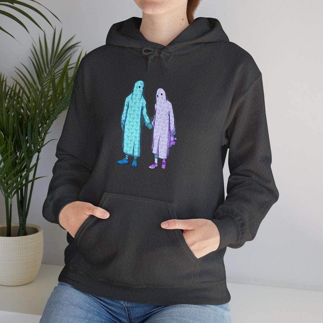 Ghost Kids Unisex Heavy Blend Hooded Sweatshirt