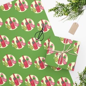 Grown Up Christmas List Wrapping Paper