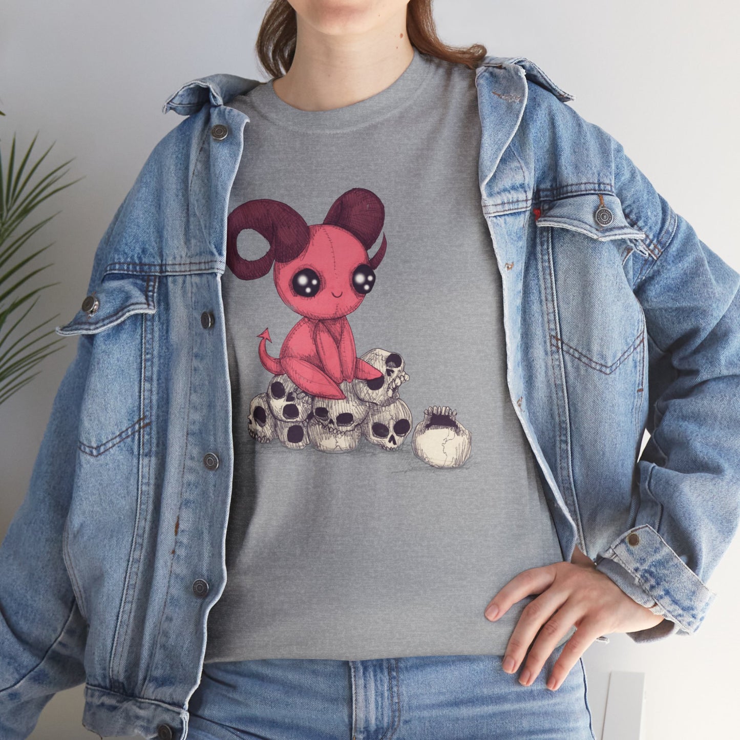 Adorable Evil Unisex Heavy Cotton Tee