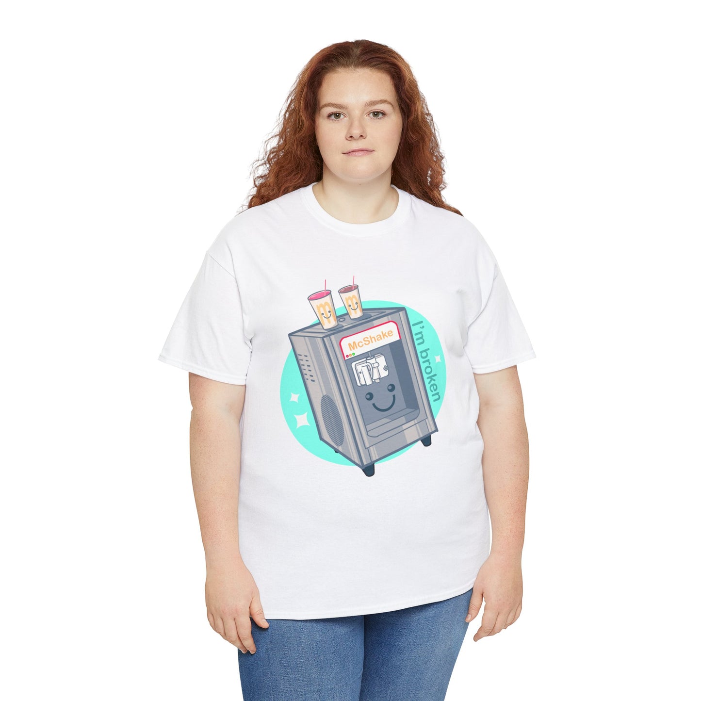 Shake Machine Unisex Heavy Cotton Tee