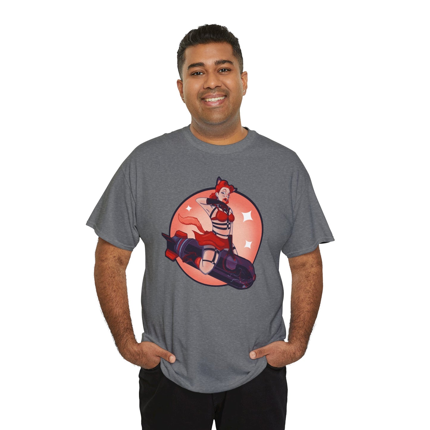 Pinup Pussycat Unisex Heavy Cotton Tee