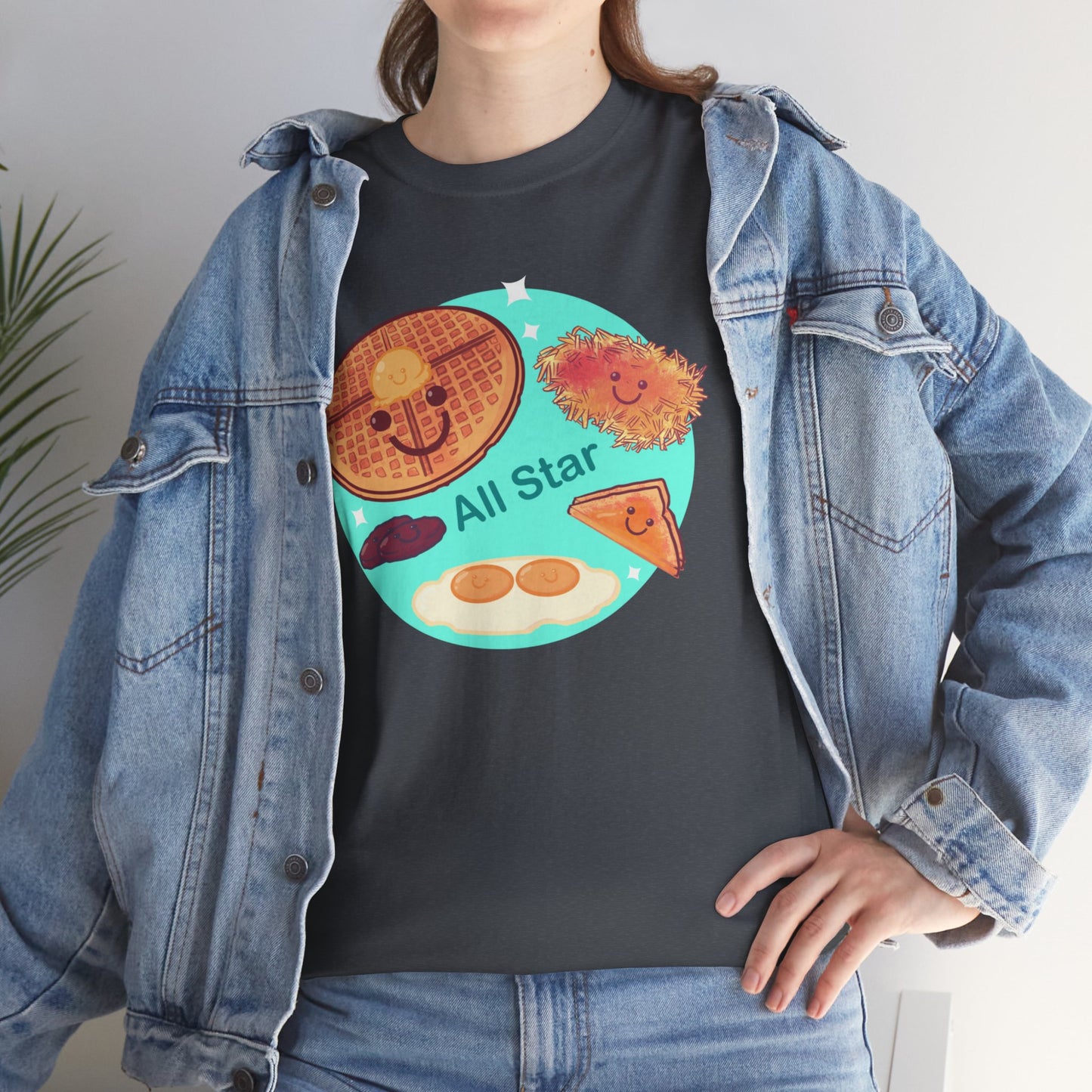 All Star Breakfast Unisex Heavy Cotton Tee