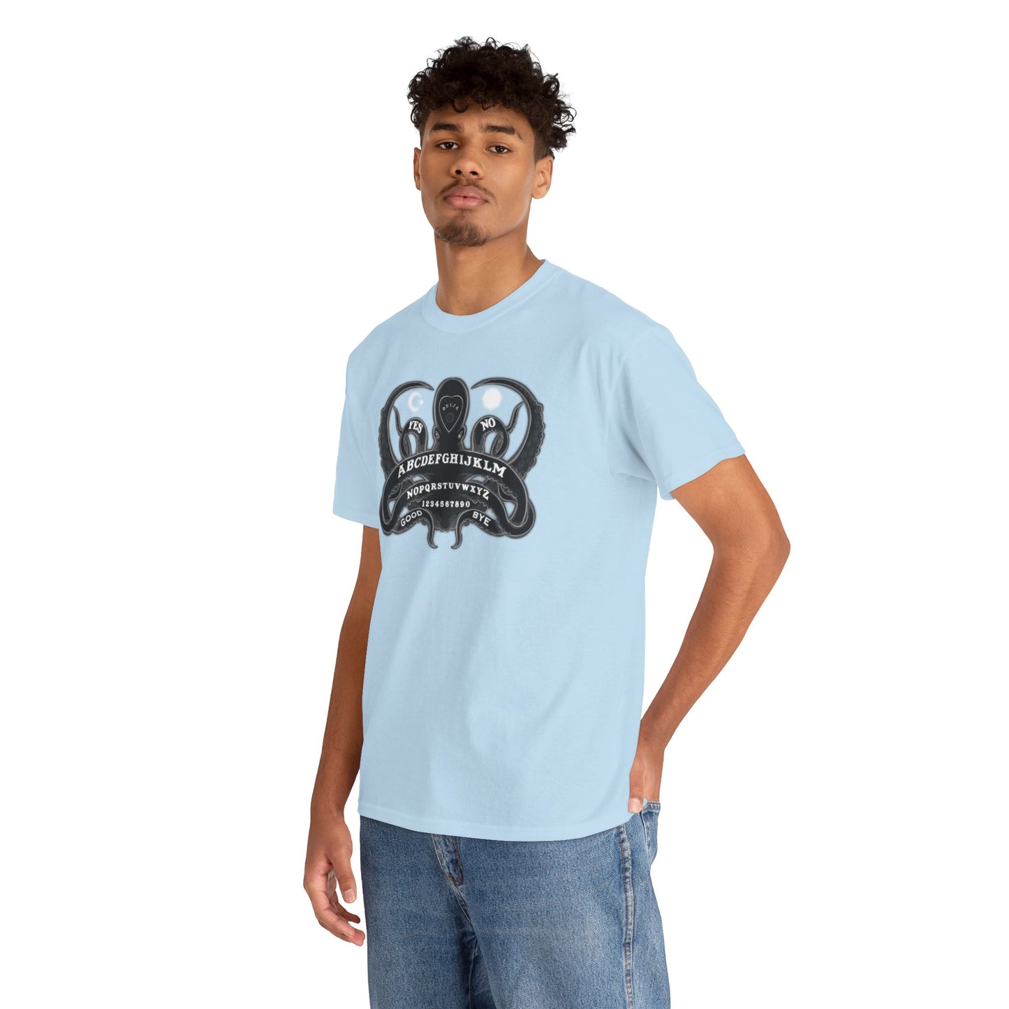 OuijiaPus Unisex Heavy Cotton Tee