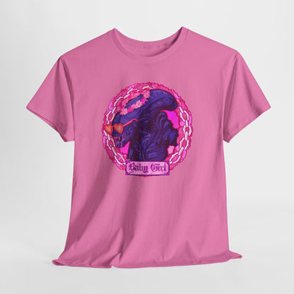 Space Girl Unisex Heavy Cotton Tee