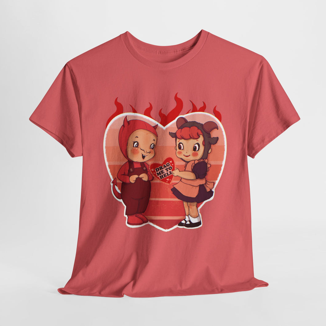 Love Is Hell Unisex Heavy Cotton Tee