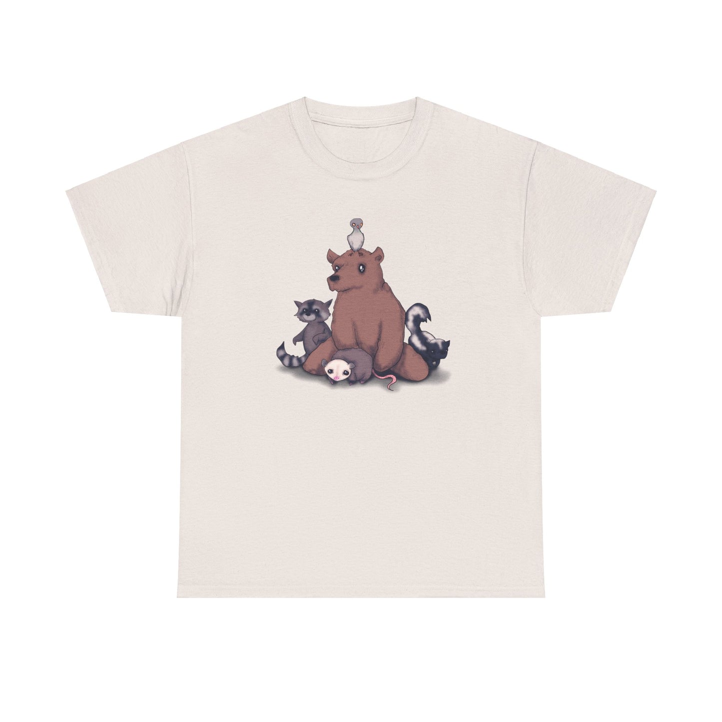 Trash Animals Unisex Heavy Cotton Tee