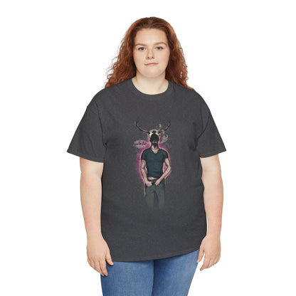 Deer Daddy Series 5: Youre Late Unisex Heavy Cotton Tee
