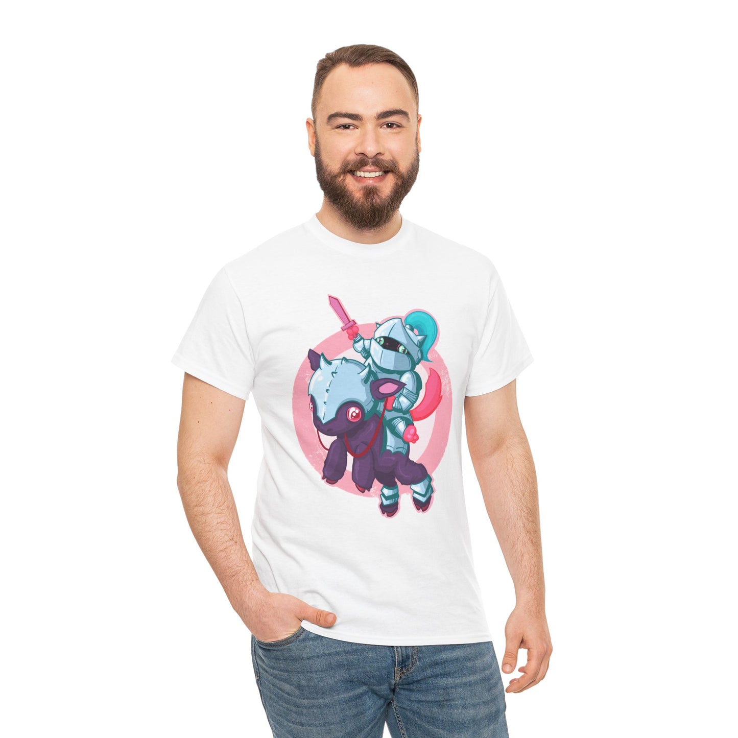 Knight In Shining Armor Unisex Heavy Cotton Tee