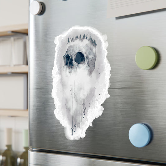Elemental Skull Air Kiss-Cut Vinyl Decal