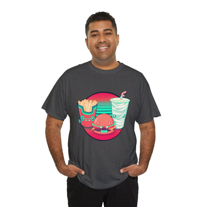 Spooky Fast Food Unisex Heavy Cotton Tee