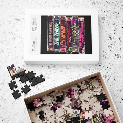 Adult Horror VHS Puzzle (110, 252, 500, 1014-piece)