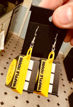 Waffle Restaurant Earrings