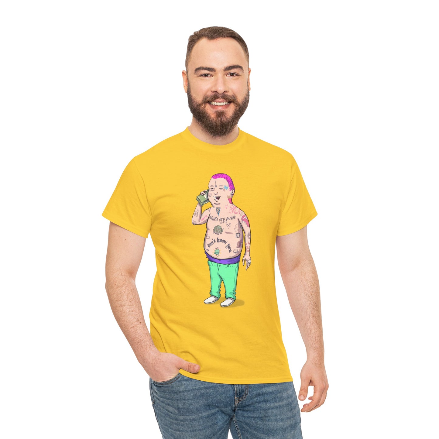 Trap Bob Unisex Heavy Cotton Tee