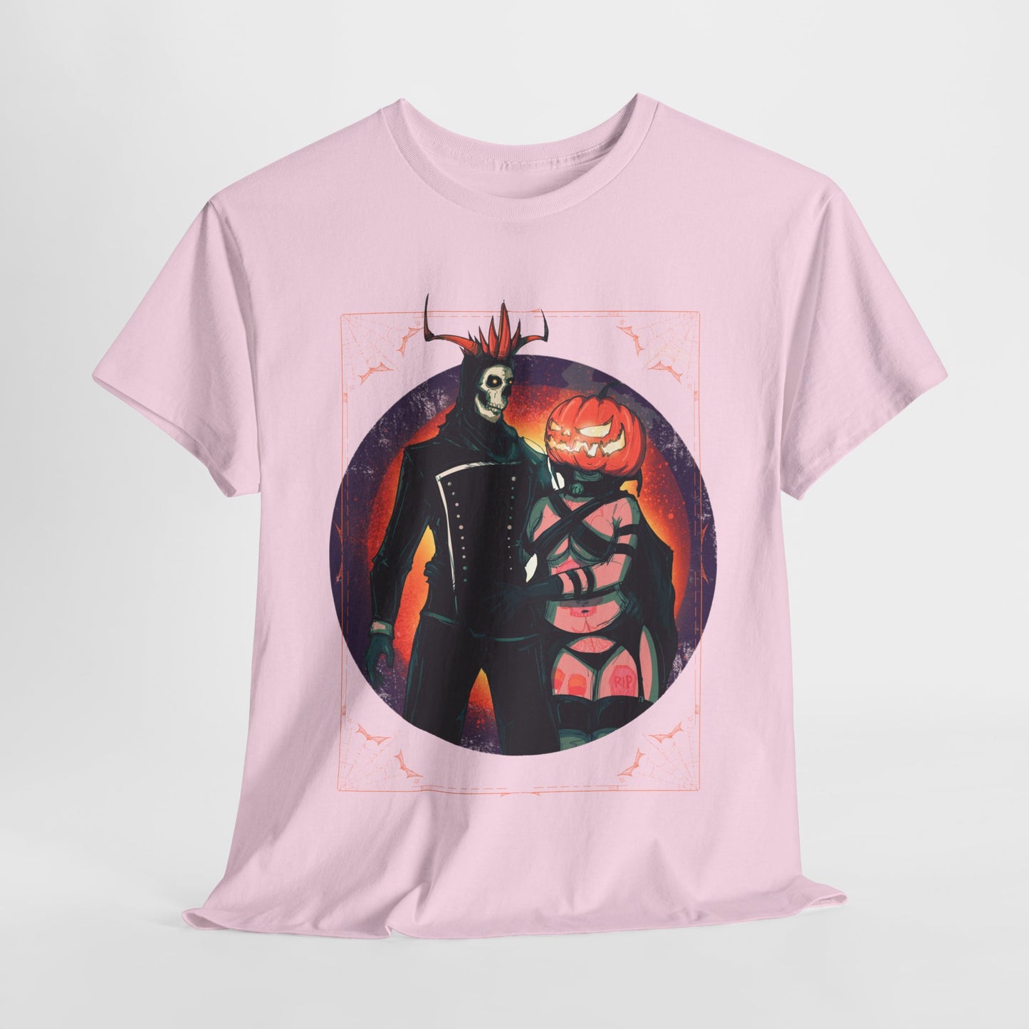 Pumpkin King & Queen Unisex Heavy Cotton Tee