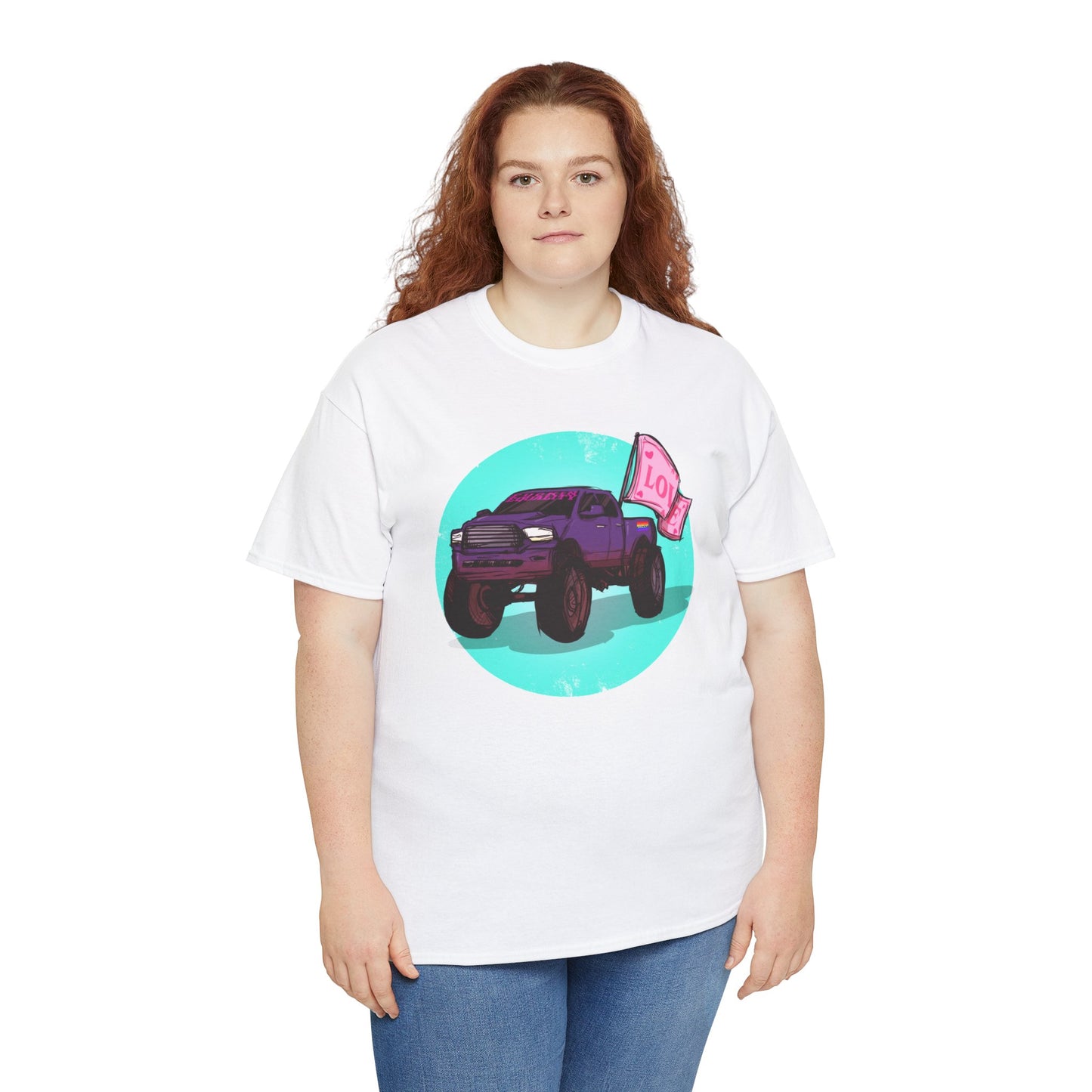 Big Dick Energy Truck Unisex Heavy Cotton Tee