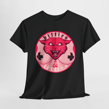 Kitties & Titties Unisex Heavy Cotton Tee