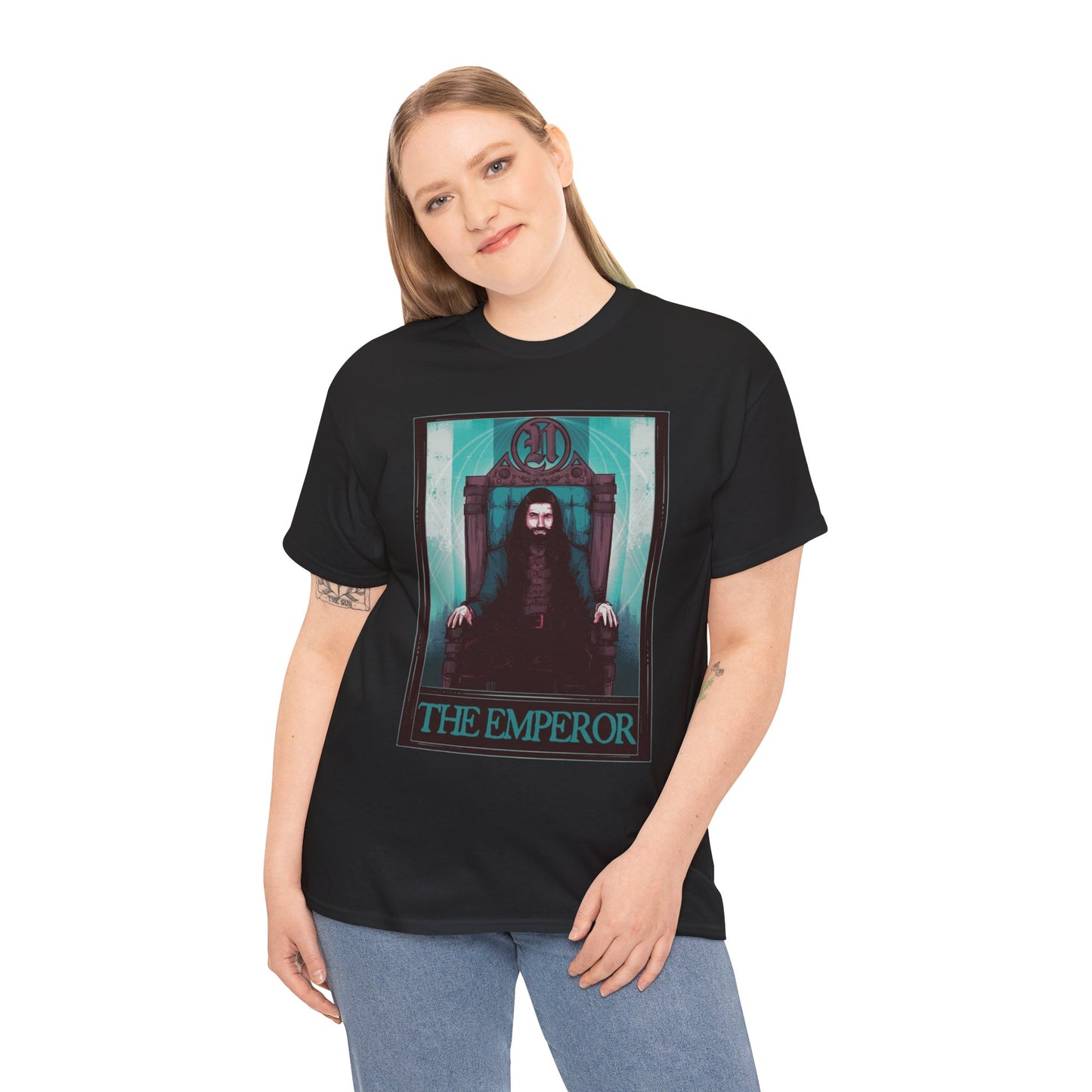 The Vampire Emperor Unisex Heavy Cotton Tee