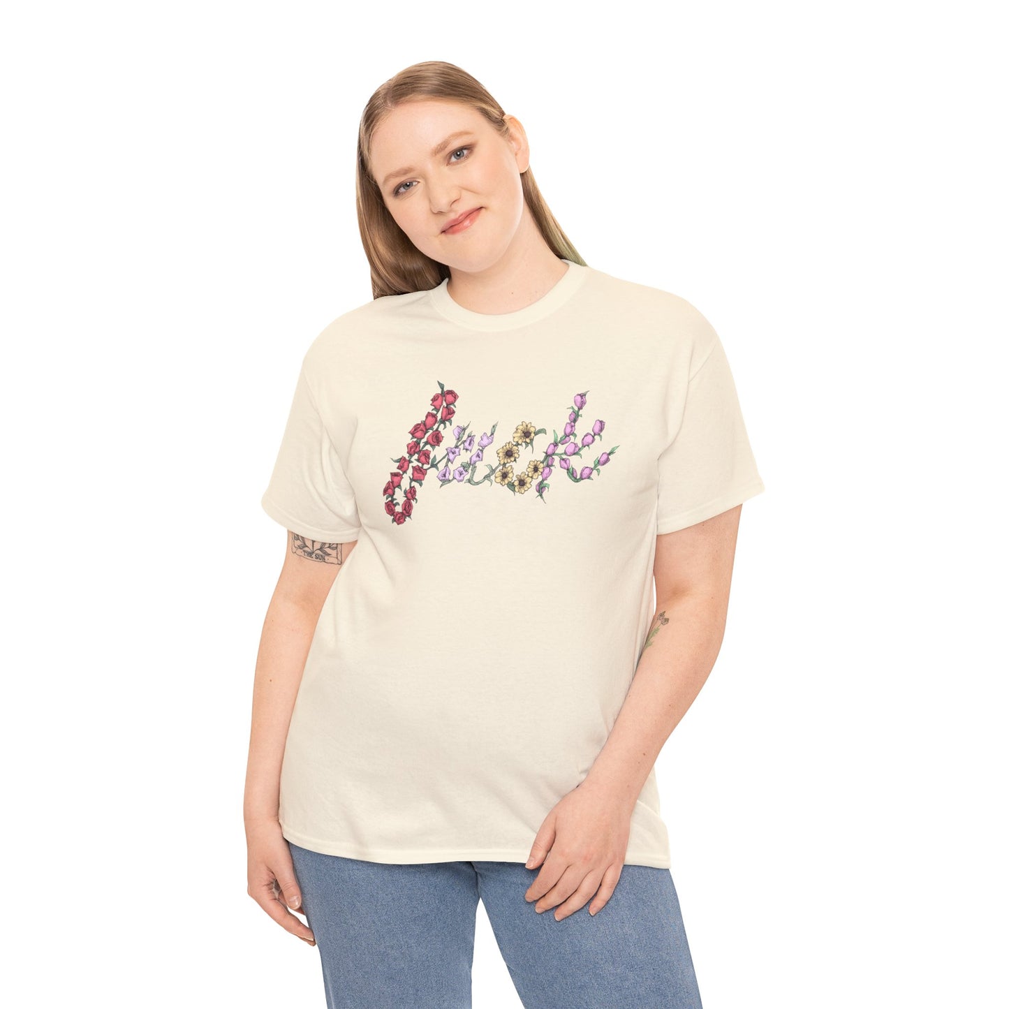 Floral AF Unisex Heavy Cotton Tee