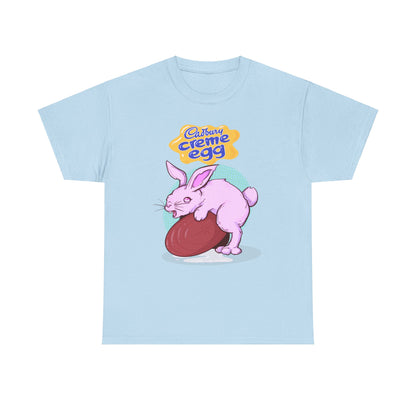 Cum Egg Unisex Heavy Cotton Tee