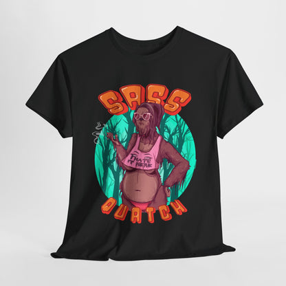 Sass Quatch Unisex Heavy Cotton Tee
