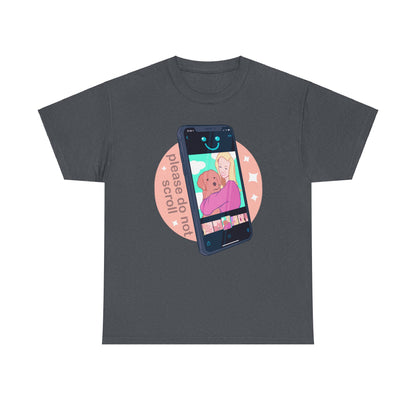 Don't Scroll Unisex Heavy Cotton Tee