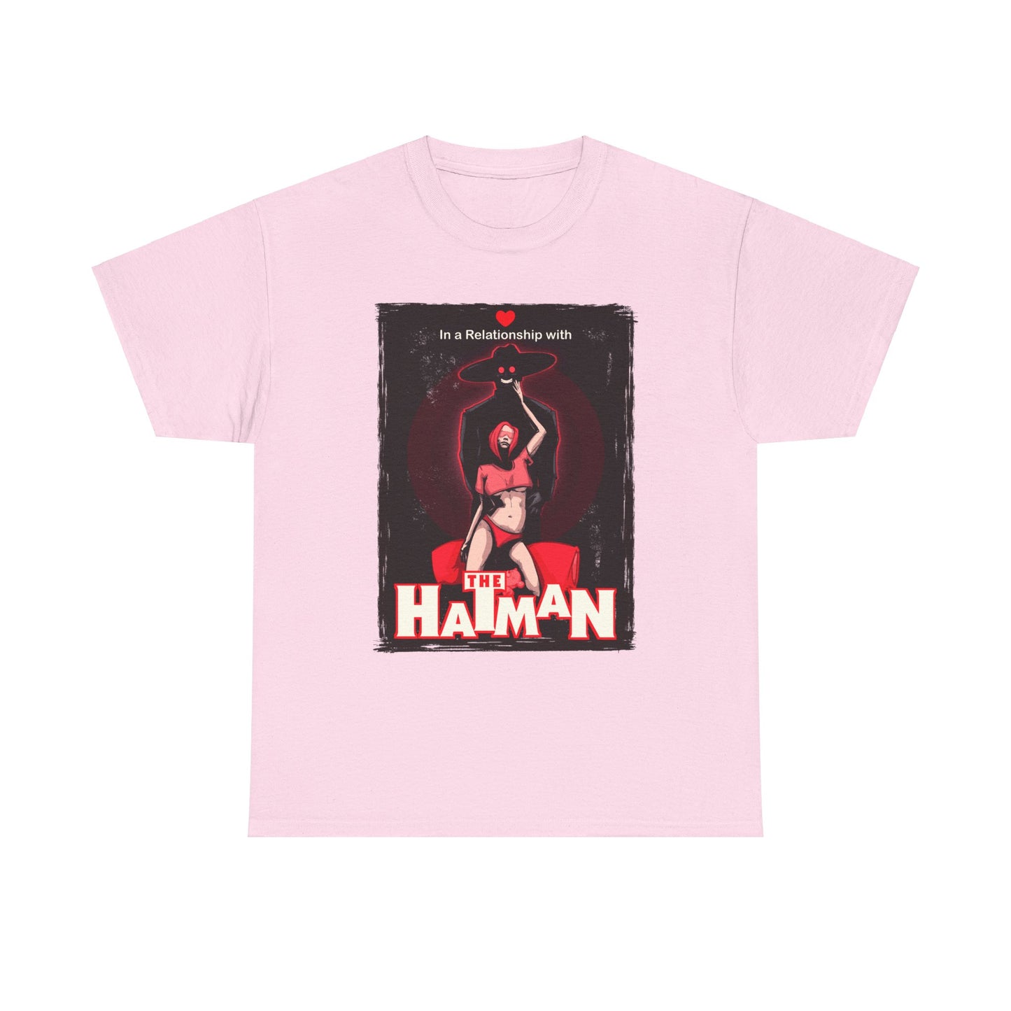 In A Relationship With The Hatman Unisex Heavy Cotton Tee