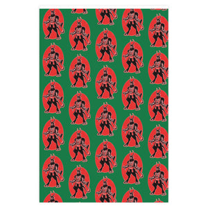 Classic Krampus Wrapping Paper